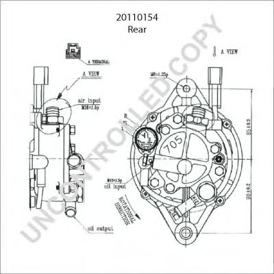 PRESTOLITE ELECTRIC 20110154 -  Генератор